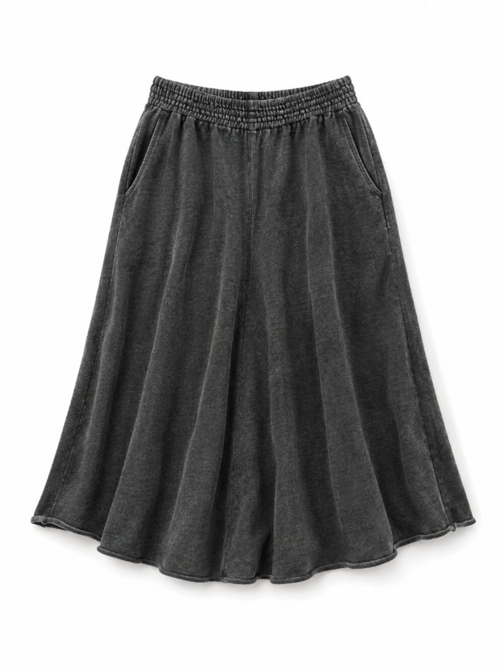 Michele Lamy Rare Vintage Jersey Knit Midi Skirt Size XL
